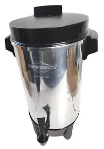West Bend Coffee Maker 58002 Silver 12-42 Cups - Picture 1 of 11