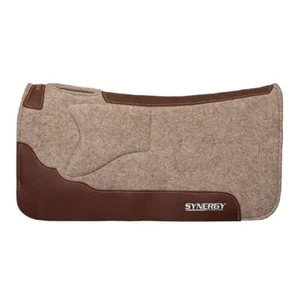 New! 31" x 32" Weaver Leather Tan SYNERGY SHOULDER RELIEF SADDLE PAD wool liner - Picture 1 of 1