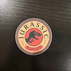 Jurassic Edition Classic T-REX 3 Inch DIA Decal Sticker - Picture 1 of 3