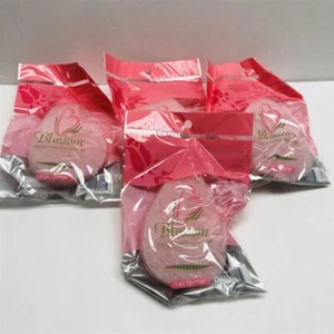 Lote de 4 paquetes de esponjas de limpieza facial Blossom, como se muestra - Imagen 1 de 3