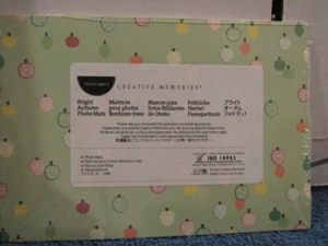 CREATIVE MEMORIES BRIGHT AUTUMN PHOTO MATS ~ Lot of 4 ~ 16 Photo Mats in Each - Picture 1 of 2