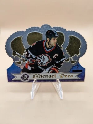 1999-00 Pacific Crown Royale MICHAEL PECA Hockey card Gold parallel /99 #19 - Image 1 of 2