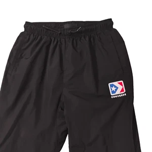 Converse All Star Juniors XL Track Pants Black Lightweight Active - Picture 1 of 10