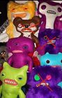 Fuggler Funny Ugly Monster plush Eyes Teeth Lot Of Your Choice 10 In Bundle
