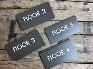 Lote Braille Piso 2, Piso 3, Piso 4, Piso 5 - Imagen 1 de 5
