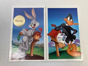 Bugs Bunny & Daffy Duck Postal Card Book - Pack of 10 - USPS 20 Total Cards New - Picture 1 of 8