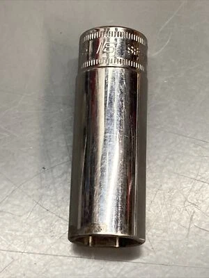 SNAP-ON TOOLS 3/8" DRIVE 16MM DEEP 6 POINT SOCKET - MADE IN USA - METRIC  SFSM16 - Image 1 of 4