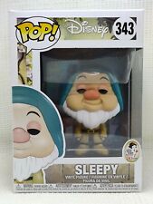Funko Pop Sleepy (Near Mint) # 343 Disney Snow White (Protector)