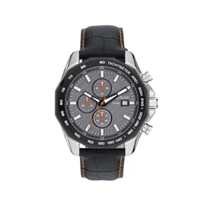 Adora Nautic AN2343 1-205739-001 Herren Uhr Chronograph Edelstahl Leder Quarz 10 - Photo 1 sur 1