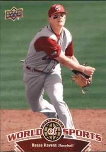 2010 Upper Deck World of Sports Multi-Sport Card #144 Reese Havens - Picture 1 of 2
