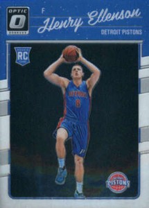 2016-17 Donruss Optic #165 Henry Ellenson Detroit Pistons Rookie