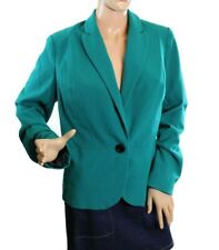 Nwt Counterparts Donna Giacca Verde Carriera Giacca Misura 16P