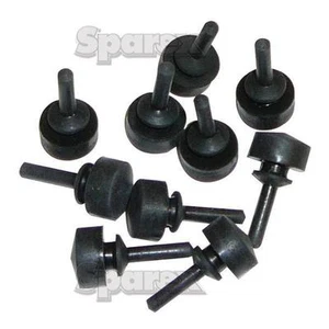 Almohadillas de goma con capucha para tractor Massey-Ferguson 35 50 65 135 150 165 175 180 - Imagen 1 de 2