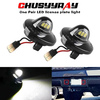 2Pcs License Plate Light Lamp Assembly For 1991-2010 Ford Explorer Sport Trac - Image 1 of 4