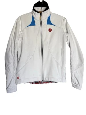 Castelli 夹克女式 M 骑行 Invidia 全拉链运动服运动休闲户外 — 第 1/4 张图片