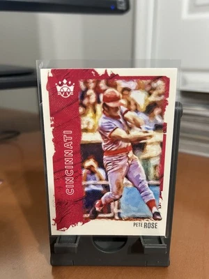 Tarjeta base 2021 Panini Diamond Kings Pete Rose #7 - Cincinnati Reds Foto 1 de 2