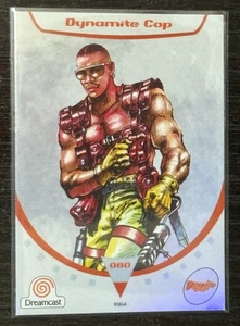 LIMITED RUN GAMES - SEGA DREAMCAST TRADING CARD - DYNAMITE COP FOIL #80 - Picture 1 of 1