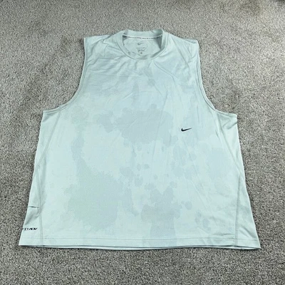 Camiseta sin mangas Nike para hombre extra grande gris camuflada Dri Fit ADV camisa APS versátil gimnasio Foto 1 de 4