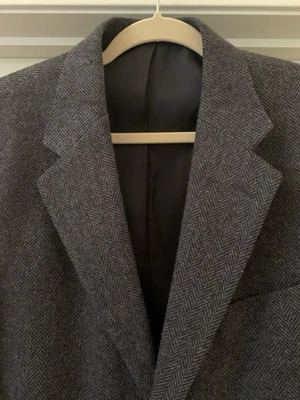 Blazer John Ashford Clásico Lana Abotonada Vintage Hombre’s 42 Regular Gris Foto 1 de 4