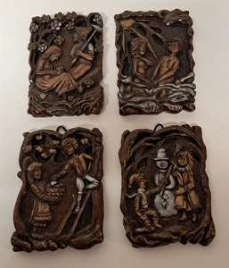 4 Jahreszeiten  Frühjahr/Sommer/Herbst/Winter - Wachskunst – Handarbeit - Bild 1 von 5