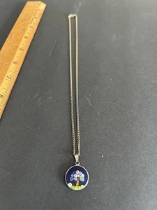 Vtg Millifiori Tree Of Life Pendant  - Picture 1 of 9