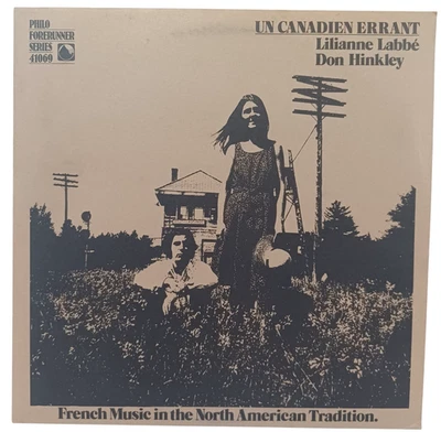 Lilianne Labbe Don Hinkley Un Canadien Errant Vinyl LP  French Music VG+ / VG+ - Image 1 of 4