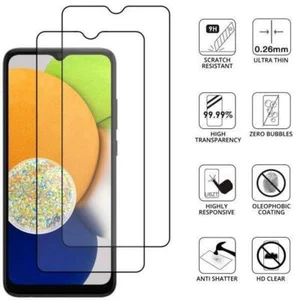 2 For Samsung Galaxy S3 Mini S4 S5 Mini S6 Tempered Glass Screen Protector Cover - Picture 1 of 10