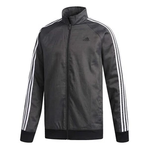 ADIDAS ESSENTIALS Men Size Small 3-Stripes Tricot Jacket Lined - Picture 1 of 5