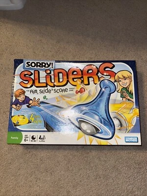 Sorry Sliders Board Game Parker Brothers 2008 Hasbro 100% Complete  - Image 1 of 4