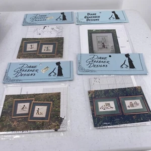 Diane Graebner Designs Amish Cross Stitch Lot Of 4 Sealed - Picture 1 of 9
