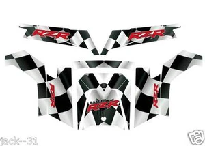 Racing WRAP QUAD POLARIS RZR Razor 900 XP 900X FLAG RANGER 2011 - 2014 - Picture 1 of 3