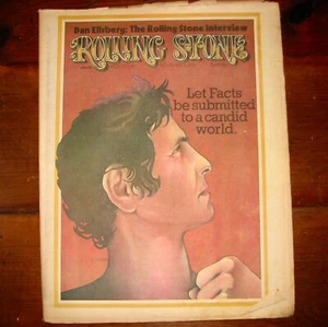 Vintage Rolling Stone Magazine - No. 147 - November 8, 1973 - Daniel Ellsberg - Picture 1 of 1