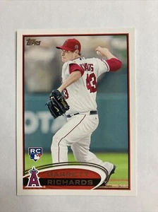 2012 Topps Mint Baseball MLB Card Rookie RC Garrett Richards Angels 575 - Picture 1 of 2