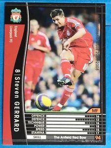 WCCF Intercontinental Clubs 120/336 2007-2008 Steven Gerrard Japan Pre-Owned - Picture 1 of 2