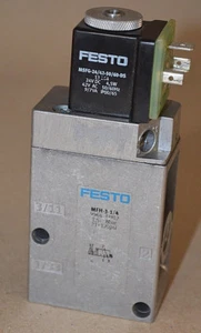 Festo MFH-3-1/4 Magnetventil Pneumatik + MSFG-24/42-50/60-DS - Bild 1 von 2