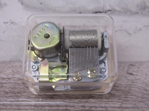 Vintage Narco Japan Aufzieh Spieluhrwerk 18 Noten Ersatz klare Variationen - Bild 1 von 4