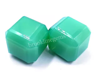 Cubo de ópalo verde natural de 500 quilates certificado australiano suelto 23 piedras preciosas 5 frf - Imagen 1 de 13