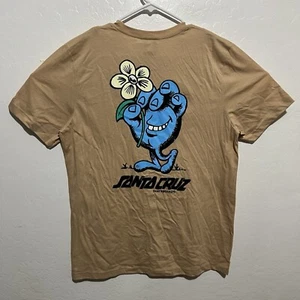 Camiseta Santa Cruz Skateboards “Stroll” Doble Cara Talla Grande (Arenisca) - Imagen 1 de 8