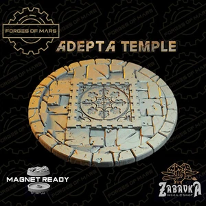 Bases - Adepta Temple - Round 100mm (x1) - Imagen 1 de 1