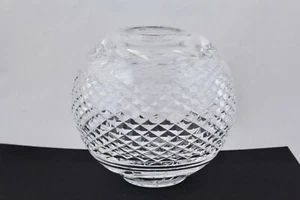 WATERFORD CRYSTAL 6" GLANDORE ROUND ROSE BOWL - MINT - Bild 1 von 7