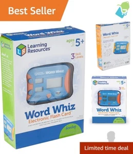 Handheld Learning Game for Kids: Flash-Themed 3-5 Letter Word Challenge - Picture 1 of 6
