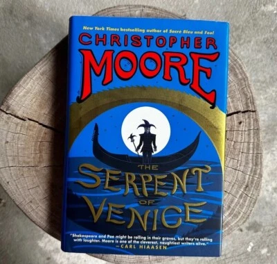 The Serpent of Venice by Christopher Moore | Signed Copy | 2014 Hardcover 1st Ed - Image 1 of 4