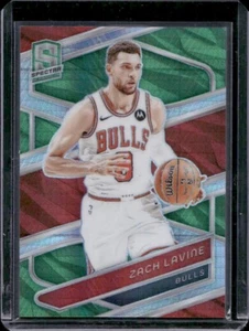 Zach Lavine 2023-24 Panini Spectra International Green Prizm /75 - Picture 1 of 3