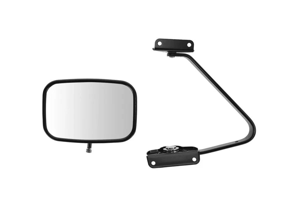 Cerradura oscilante manual de espejo TRQ 5x8 negra derecha derecha para Bronco F150 F250 F350 Ranger Foto 1 de 1