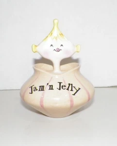 VINTAGE HOLT HOWARD JAM N JELLY JAR - Picture 1 of 9