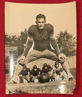 Antique 1930s Georgia Tech Football Player Press Photo Vintage Early Old College - Image 1 of 4