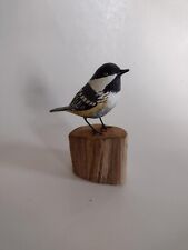 New England Home Decor Hand Carving Chickadee Carving Songbird USA