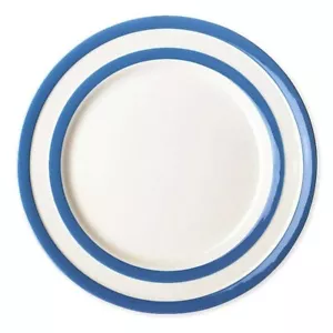 Cornishware Brotteller blau 1 x 25 cm, Keramik - Bild 1 von 2