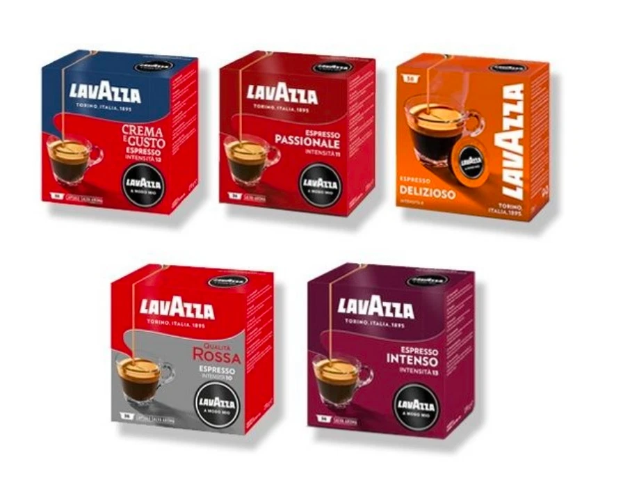 180 Lavazza a modo mio Kaffee kapseln MIXEN qualita rossa crema gusto passionale - Bild 1 von 1
