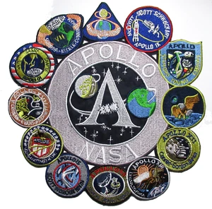 Écusson backpatche NASA programme missions Apollo patche grand patch dorsal - Picture 1 of 6